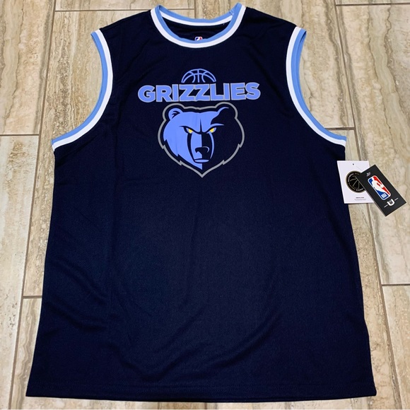 NBA Shirts Ja Morant Jersey Memphis Grizzlies Men Large Nba Blue